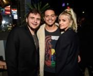 Prince Jackson, Evan Ross & Ashlee Simpson Ross Prince Jackson, Evan Ross & Ashlee Simpson Ross