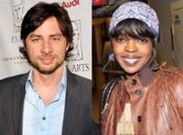 Zach Braff & Lauryn Hill Zach Braff & Lauryn Hill