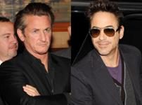 Sean Penn & Robert Downey Jr. Sean Penn & Robert Downey Jr.