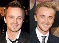 Aaron Paul & Tom Felton Aaron Paul & Tom Felton