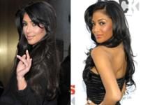 Kim Kardashian & Nicole Scherzinger Kim Kardashian & Nicole Scherzinger