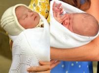 Princesa Charlotte e príncipe George ao deixarem a maternidade Princesa Charlotte e príncipe George ao deixarem a maternidade