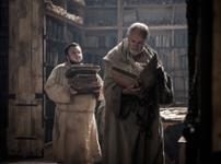Samwell Tarly (John Bradley) & Archmaester Ebrose (Jim Broadbent) Samwell Tarly (John Bradley) & Archmaester Ebrose (Jim Broadbent)