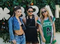 Brandi Cyrus, Ella Angel & Delilah Belle Hamlin Brandi Cyrus, Ella Angel & Delilah Belle Hamlin