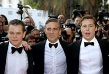 Matt Damon, George Clooney & Brad Pitt Matt Damon, George Clooney & Brad Pitt