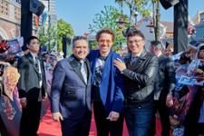 Joe Russo, Robert Downey Jr. & Anthony Russo (Shanghai) Joe Russo, Robert Downey Jr. & Anthony Russo (Shanghai)