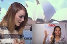 Emma Stone & Mel B Emma Stone & Mel B