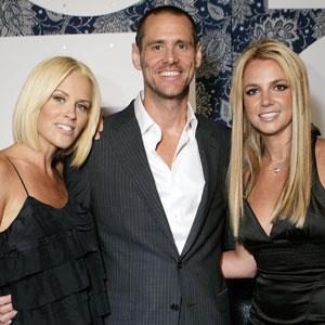 Britney Spears, Jenny McCarthy, Jim Carrey