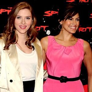 Scarlett Johansson, Eva Mendes