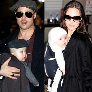 Brad Pitt, Knox, Vivienne, Angelina Jolie