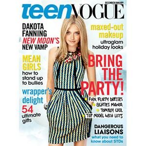 Dakota Fanning, Teen Vogue, Cover