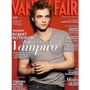 Robert Pattinson, Vanity Fair, Italy Cover