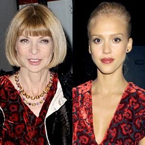 Anna Wintour, Jessica Alba