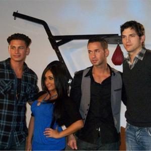 Mike 'The Situation' Sorrentino, Nicole 'SNOOKI' Polizzi, Pauly ' Pauly D' Delvecchio, Ashton Kutcher