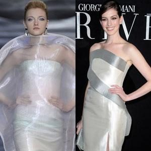 Giorgio Armani Model, Anne Hathaway 