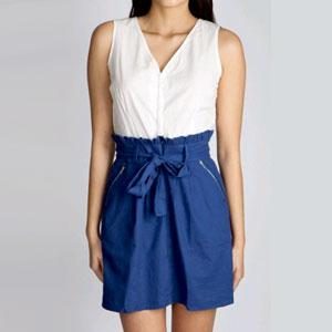 Charlotte Russe Two-Tone Dress