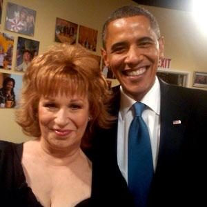 Joy Behar, President Barack Obama