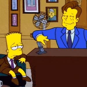 Conan O'Brien, The Simpsons