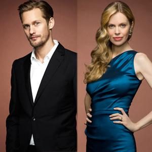 Alexander Skarsgard, Kristin Bauer van Straten, True Blood, Publicity Art