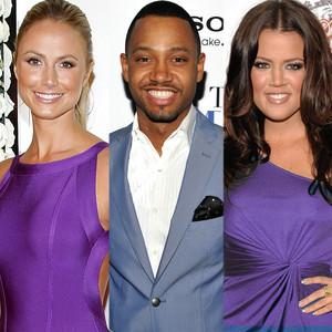 Stacy Keibler, Khloe Kardashian, Kelly Osbourne, Mario Lopez, Terrence J, Erin Andrews