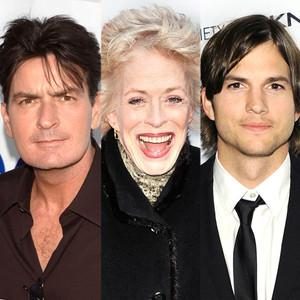 Charlie Sheen, Holland Taylor, Ashton Kutcher