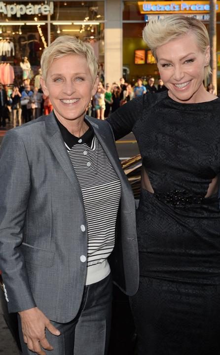 Ellen DeGeneres & Portia de Rossi Ellen DeGeneres & Portia de Rossi