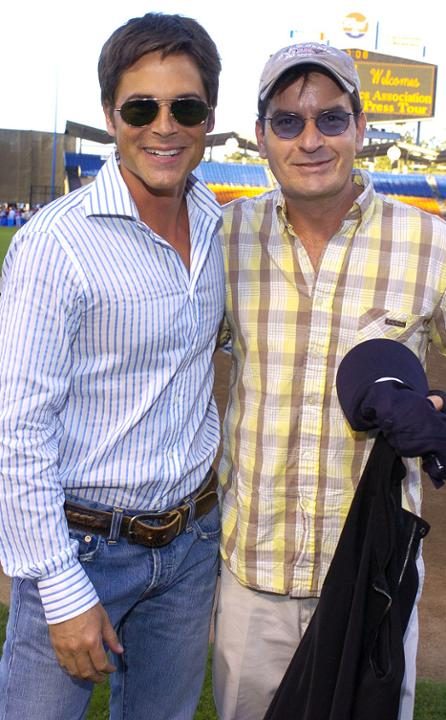 Charlie Sheen & Rob Lowe Charlie Sheen & Rob Lowe