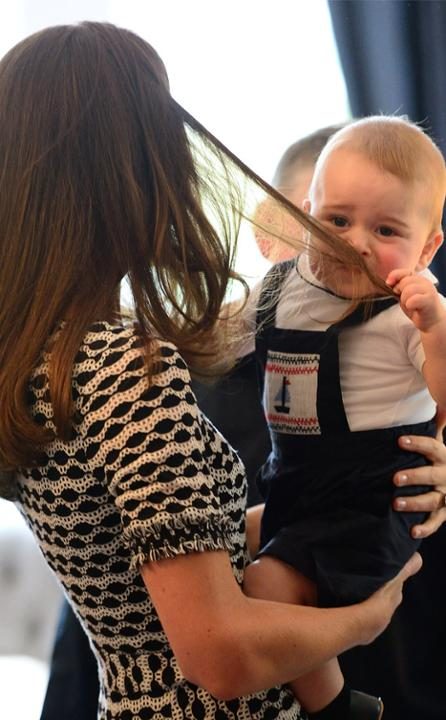 Príncipe George e Kate Middleton na Austrália Príncipe George e Kate Middleton na Austrália