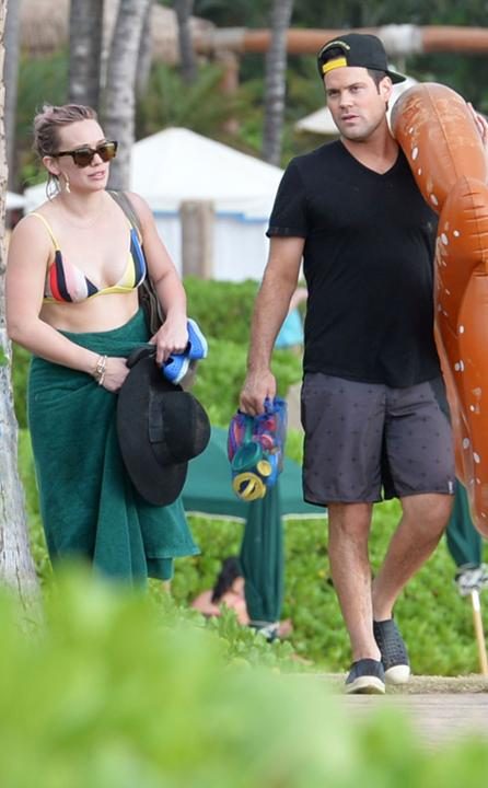 Hilary Duff & Mike Comrie Hilary Duff & Mike Comrie