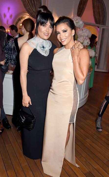 Salma Hayek & Eva Longoria Salma Hayek & Eva Longoria