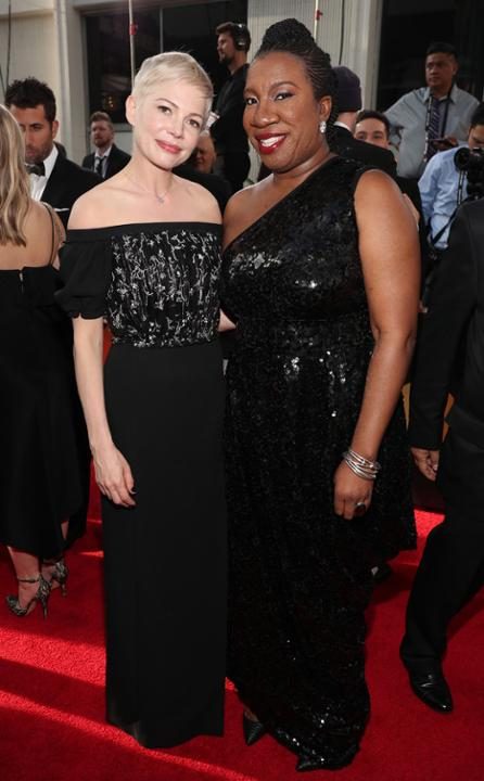 Michelle Williams & Tarana Burke Michelle Williams & Tarana Burke