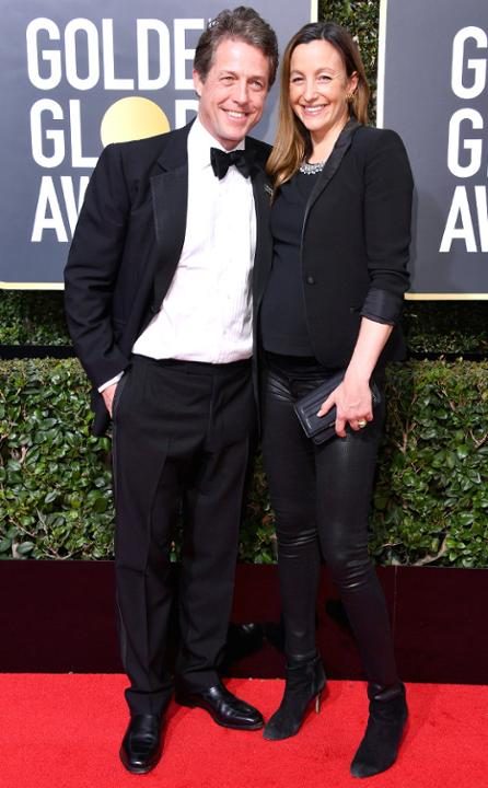 Hugh Grant & Anna Eberstein Hugh Grant & Anna Eberstein