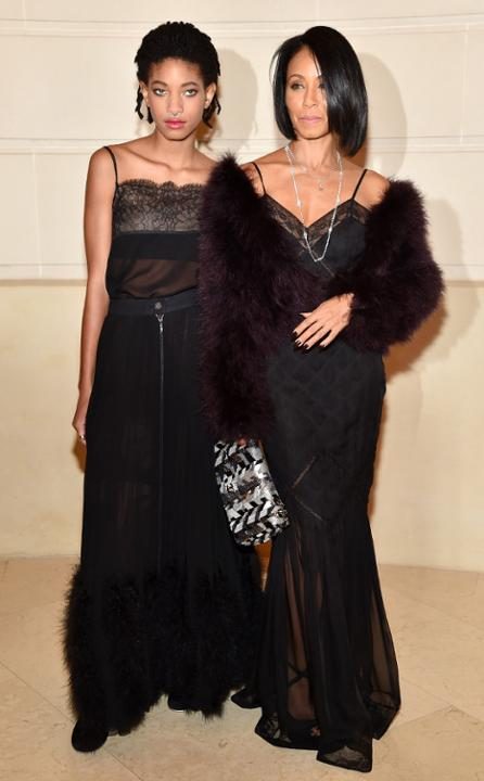 Jada Pinkett Smith & Willow Smith Jada Pinkett Smith & Willow Smith