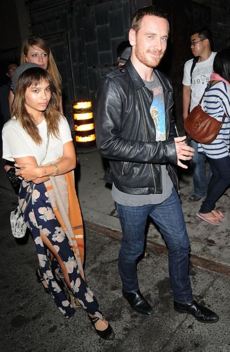 Zoe Kravitz & Michael Fassbender Zoe Kravitz & Michael Fassbender