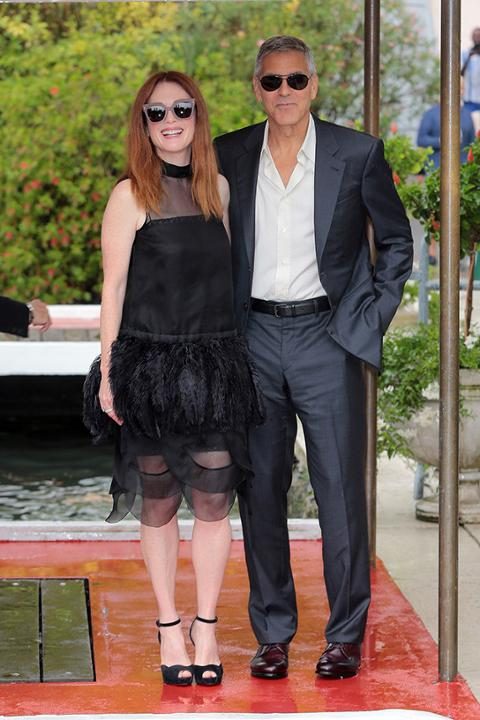 Julianne Moore & George Clooney Julianne Moore & George Clooney