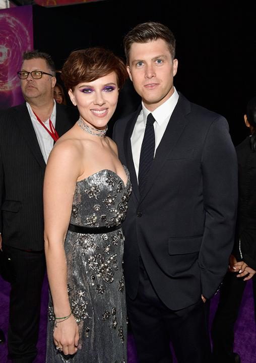 Scarlett Johansson & Colin Jost (Hollywood) Scarlett Johansson & Colin Jost (Hollywood)