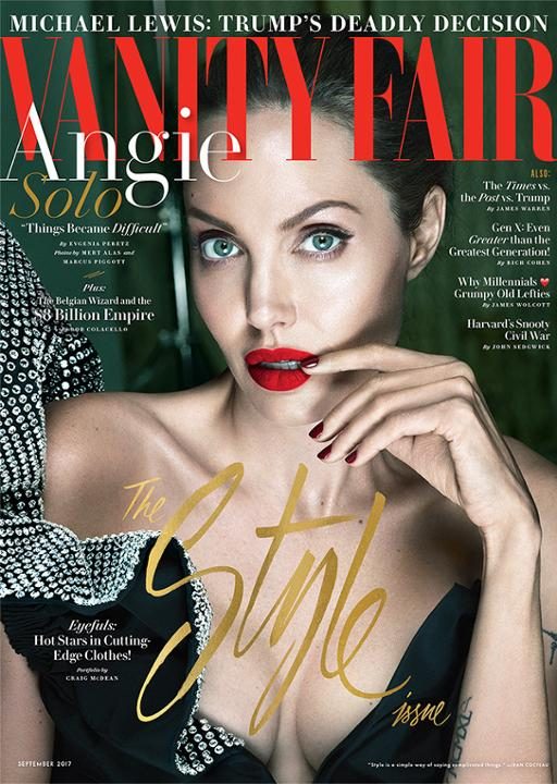 Angelina Jolie, <i>Vanity Fair</i> Angelina Jolie, <i>Vanity Fair</i>