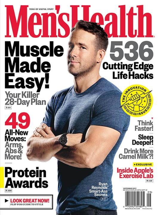 Ryan Reynolds, <i>Men's Health</i> Ryan Reynolds, <i>Men's Health</i>