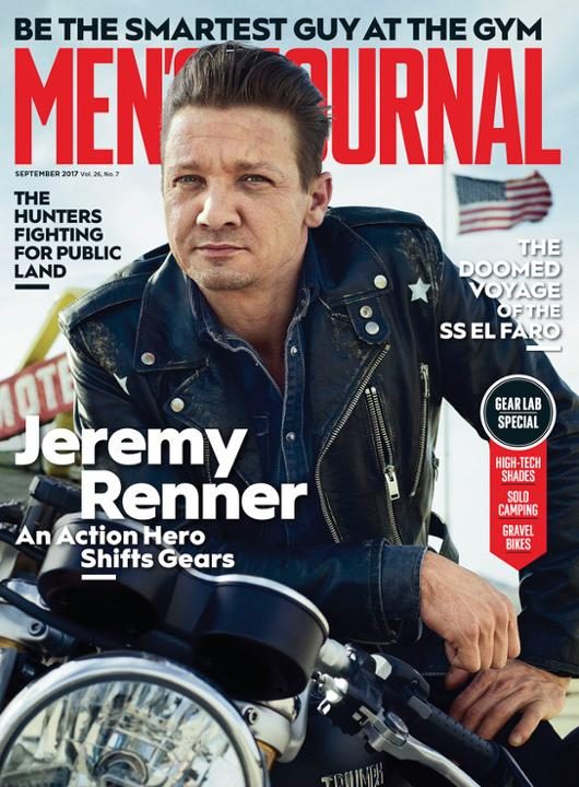 Jeremy Renner, <i>Men's Journal</i> Jeremy Renner, <i>Men's Journal</i>
