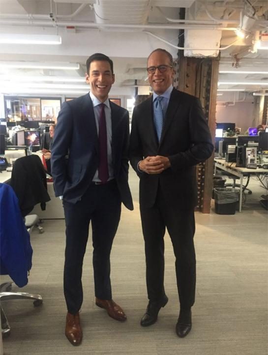Lester Holt & Stefan Holt Lester Holt & Stefan Holt