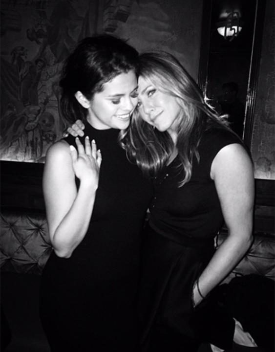 Selena Gomez & Jennifer Aniston Selena Gomez & Jennifer Aniston