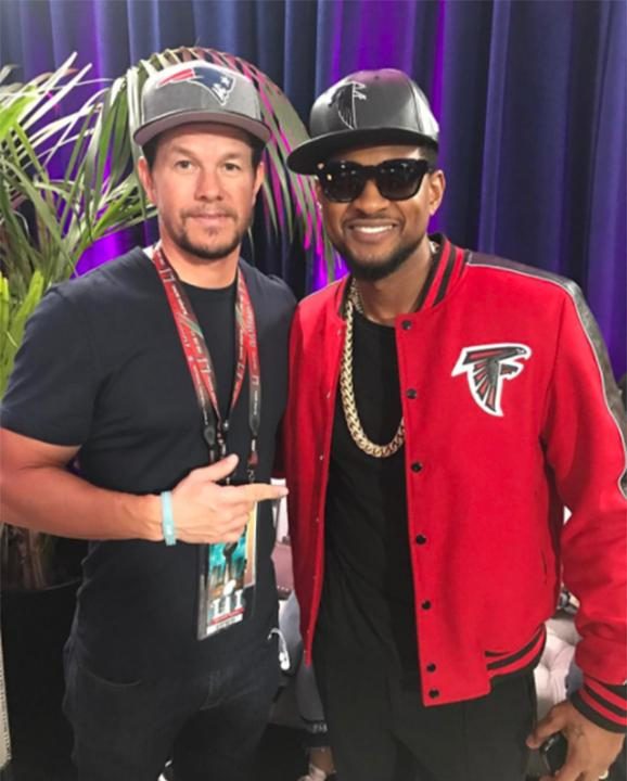 Mark Wahlberg & Usher Mark Wahlberg & Usher