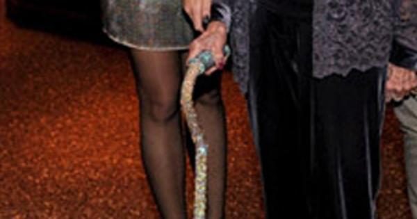 Which Celebs Granny Rocks A Bedazzled Cane E News