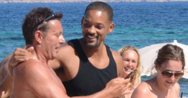 Will Smith Followed By Topless Woman And Man Seeking