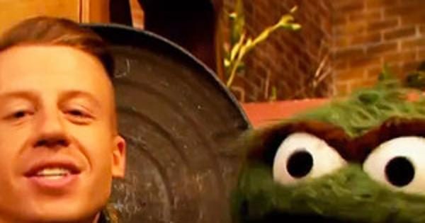 Macklemore And Oscar The Grouch Remix Thrift Shop For Sesame Street—watch Now E News