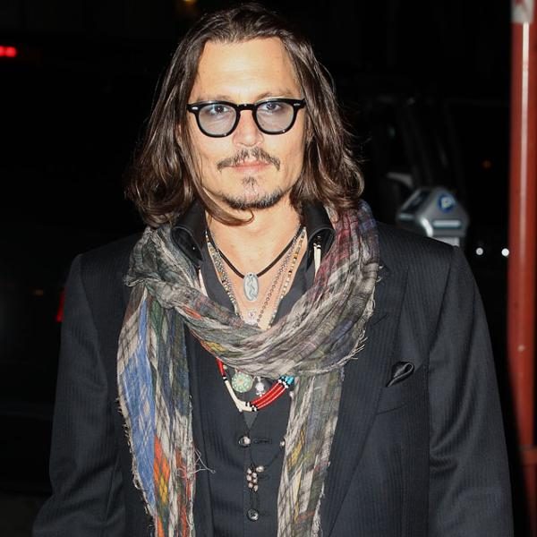 Johnny Depp from in Glasses E! News