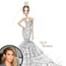 Kim Kardashian, Theia Bridal Dress