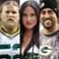 Clay Matthews, Olivia Munn, Aaron Rodgers