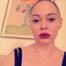 Rose McGowan, Shaved Head