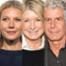 Anthony Bourdain, Martha Stewart, Gwyneth Paltrow